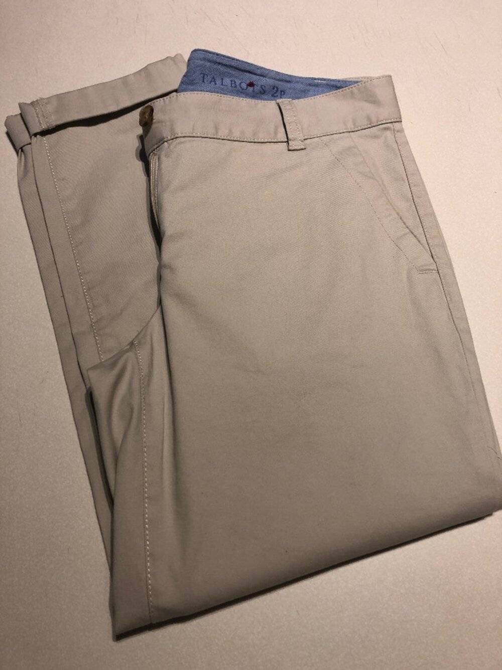 Talbots Weekend Chino in Sone Size 2 Petite